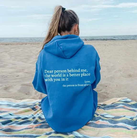 Dear Person Behind Me - Unisex-Kapuzenpulli