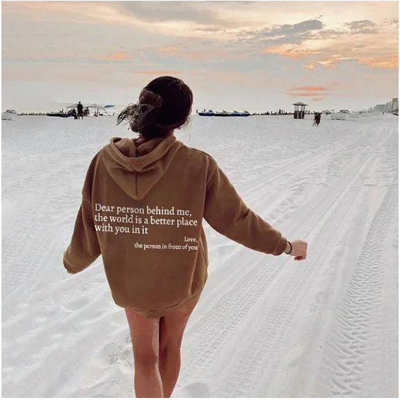 Dear Person Behind Me - Unisex-Kapuzenpulli
