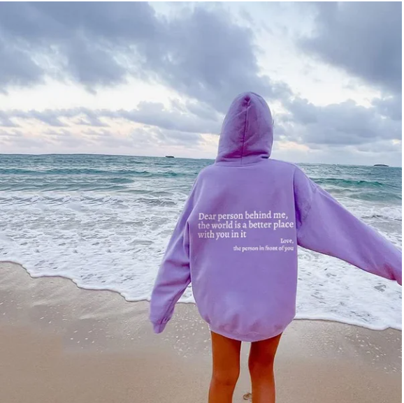 Dear Person Behind Me - Unisex-Kapuzenpulli