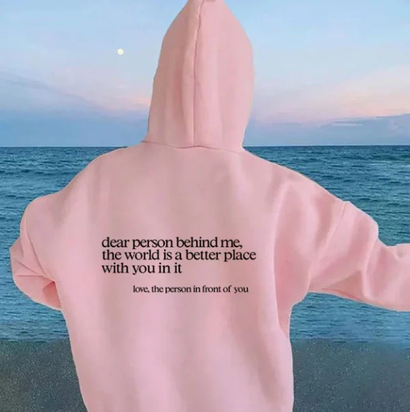 Dear Person Behind Me - Unisex-Kapuzenpulli