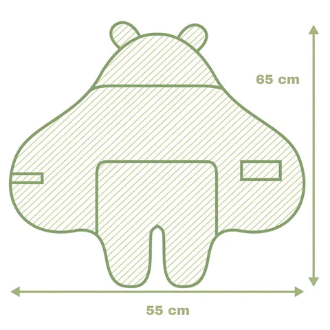 CozyBear Baby Puckdecke