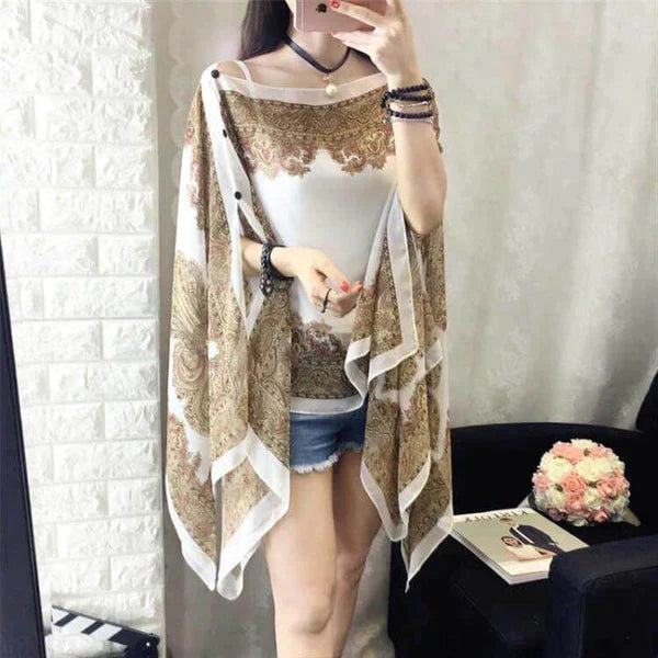 Gwen's Charmé Chiffon Schal