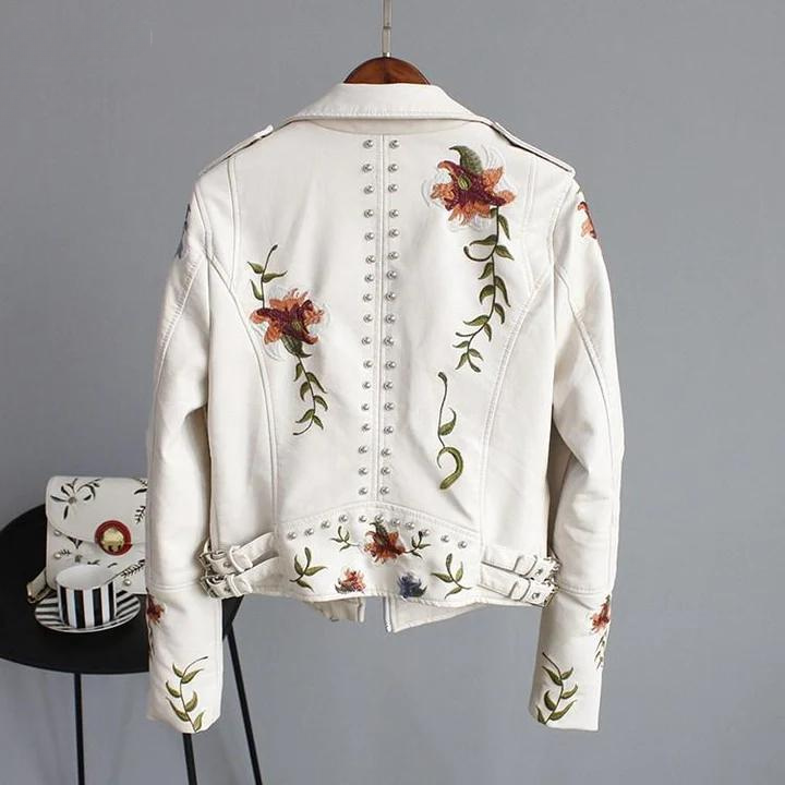 Mariah ewige eleganz lederjacke