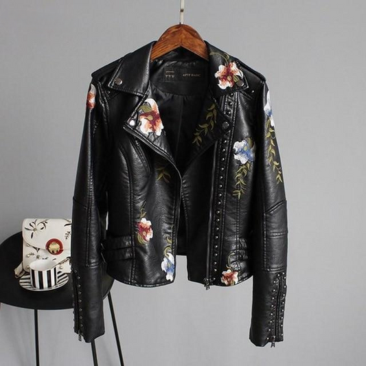 Mariah ewige eleganz lederjacke