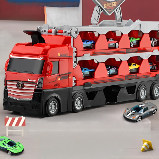 Felix 2-in-1 Transforming Fahrzeug & Rennauto Set