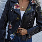 Mariah ewige eleganz lederjacke
