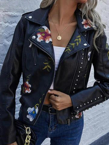 Mariah ewige eleganz lederjacke