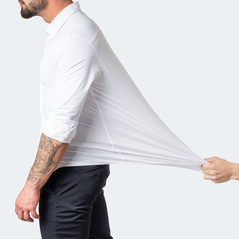 Teddy stretch anti-falten-Hemd