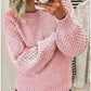Lyla Gemütlicher Schicker Ripp-Pullover